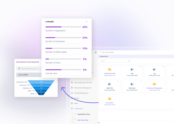 Modern HR Templates Illustration