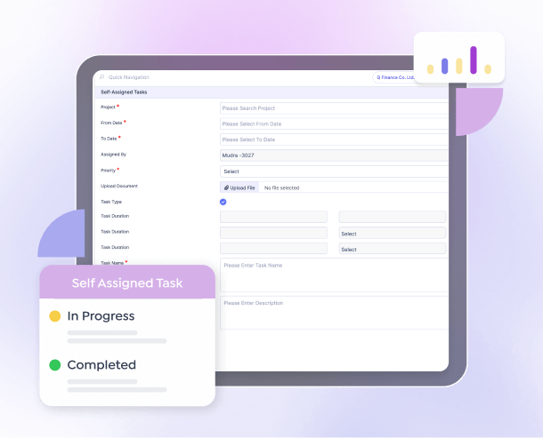 QHRM Work & Taskflow Dashboard