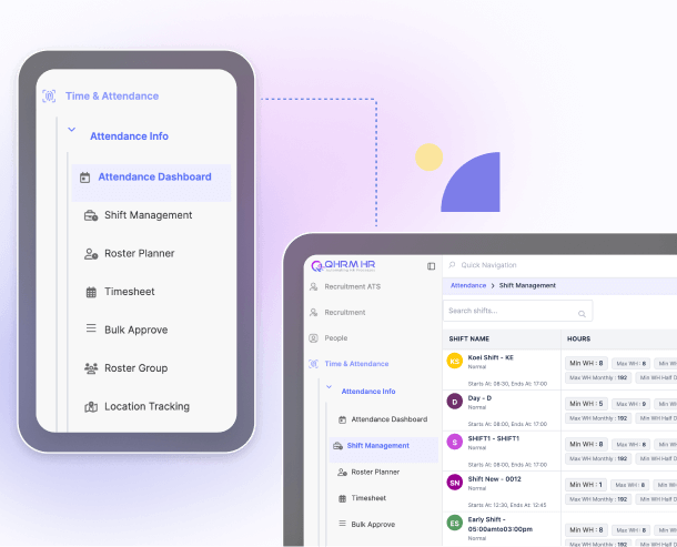 Attendance management illustration