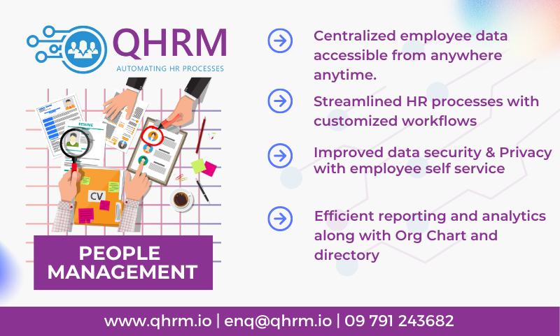 People Management Software | Manage your employee lifecycle with QHRM